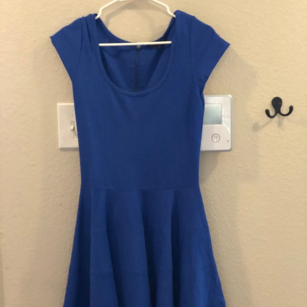 FELICITY & COCO Ponte Knit Fit & Flare Dress- M